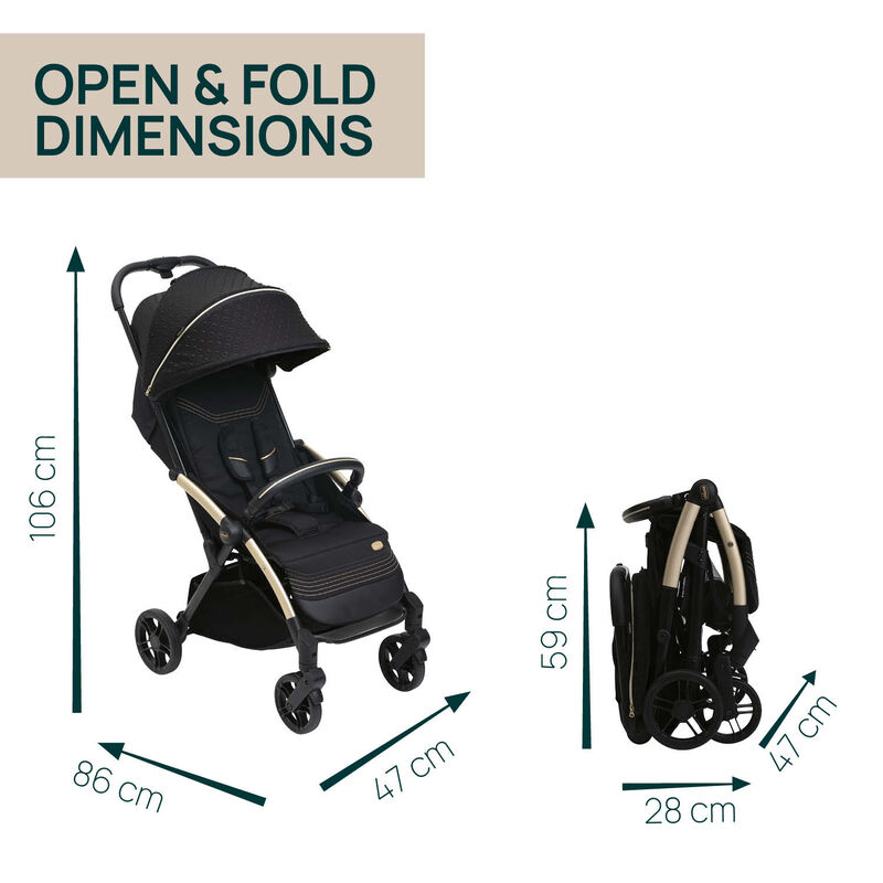Goody XPlus Black Re_Lux Premium Stroller image number 4